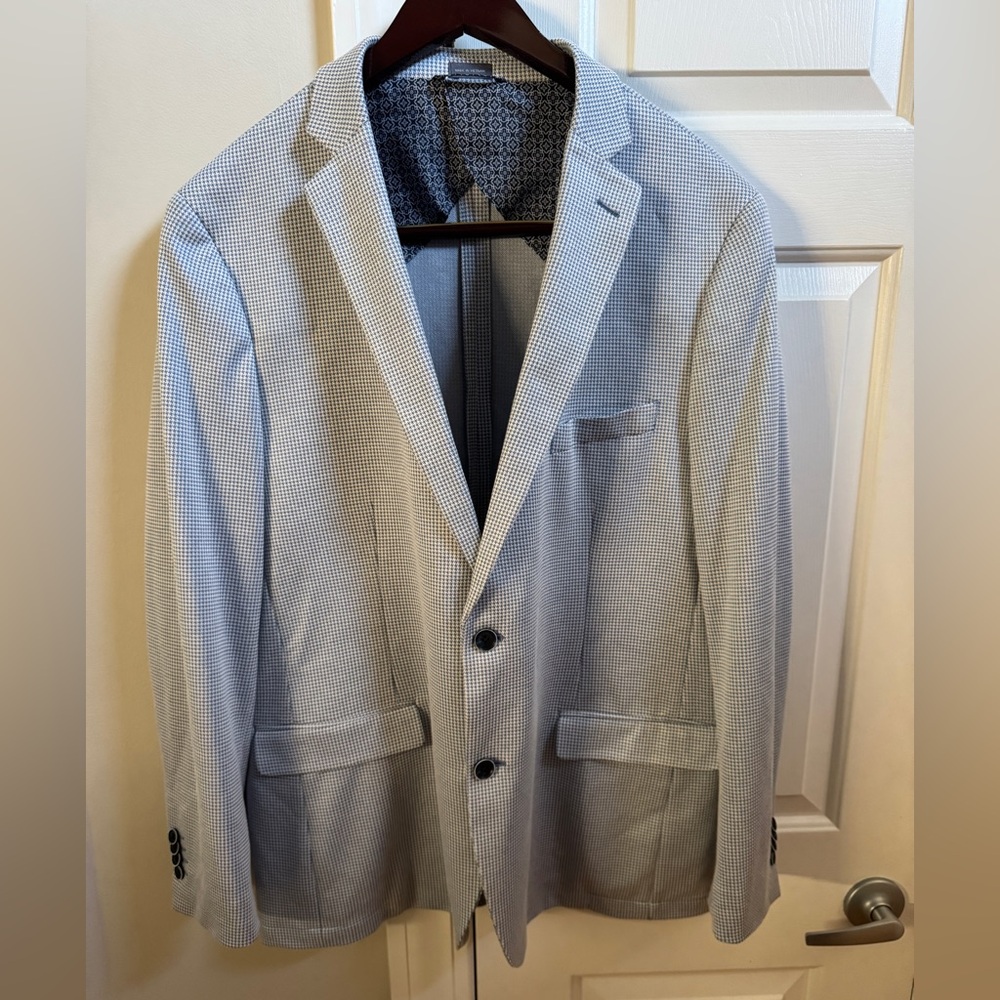 Madison Blue Sport Coat Modern Fit 46 R